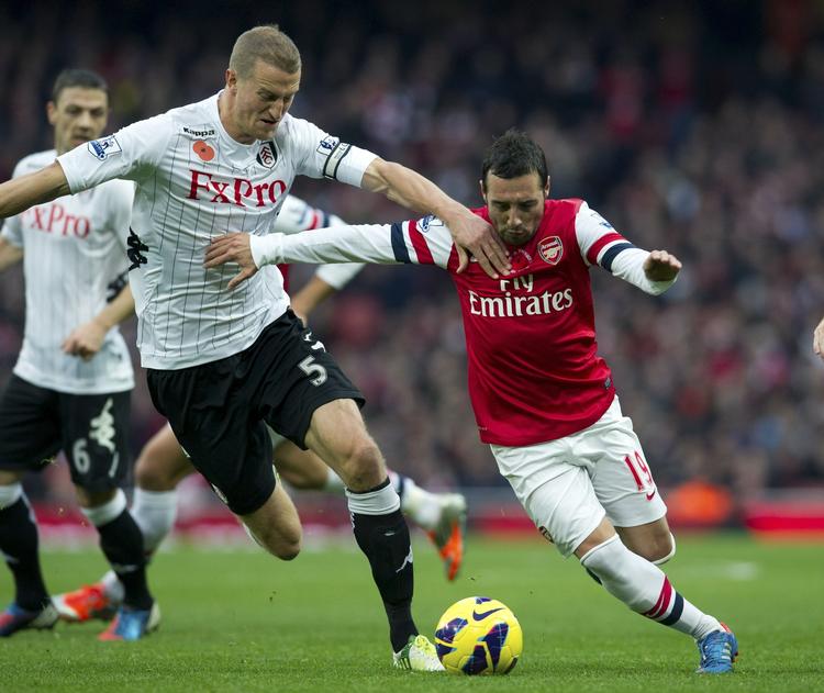 kreatør. Arsenals spanske indkøb fra sidste sommer, Santi Cazorla (th), har været en kreativ tilføjelse til mandskabet. 