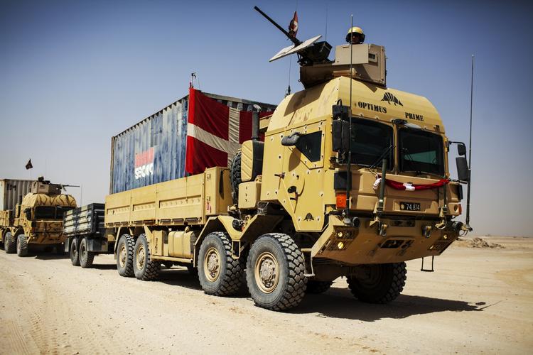 Exit. Sådan så det ud, da Odin-kompagniet sidste år forlod Camp Price som en del af den danske tilbagetrækning fra Afghanistan. 