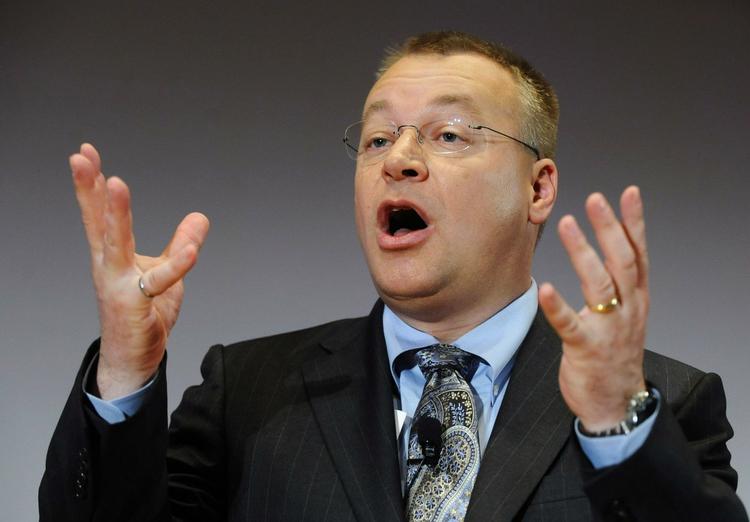 rigmand. Stephen Elops kan se frem til en bonus på 140 millioner, hvis aktionærerne siger ja tak til Microsofts tilbud og sælger det finske nationalikons mobilafdeling. 