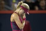 overraskelse. Eugenie Bouchard var en af favoritterne på hjemmebane i Canada. Men en nervøs indsats gav nederlag til verdens nummer 113. 
