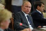 Sanktioner. Ruslands præsident, Vladimir Putin, har ifølge Kremls presseafdeling indført sanktioner mod landbrugsprodukter fra de lande, der har sanktioneret mod Rusland. 