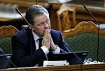 Afsked. De Konservatives partileder, Lars Barfoed, har netop meddelt sin afgang som frontfigur i partiet. 