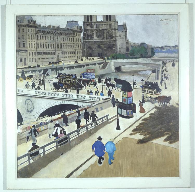 Hastighed. Udviklingen indenfor bl.a. kommunikation og transport, her illustreret af J.F. Willumsens billede fra 1890 af et Paris i forandring, vender op og ned på vores forståelse af verden og os selv og er emnet for første del af Jürgen Osterhammels verdenshistorie. 