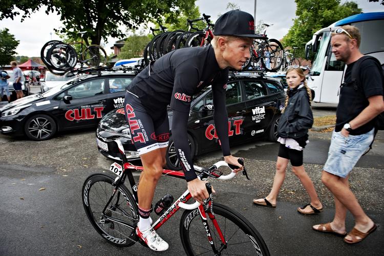 ETAPEVINDER. For andet år i træk vandt Magnus Cort 1. etape i Post Danmark Rundt. 