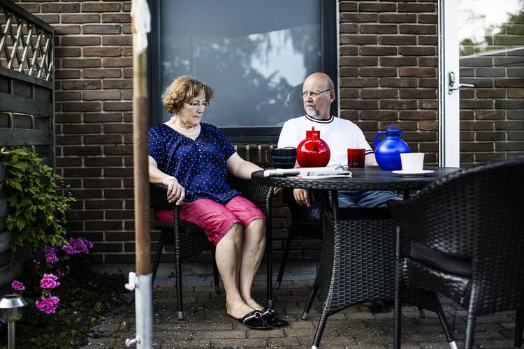 støtte. Elin Christensen måtte slide hårdt, for at Jørn Peter kunne få den gnoptræning, han skulle have. 