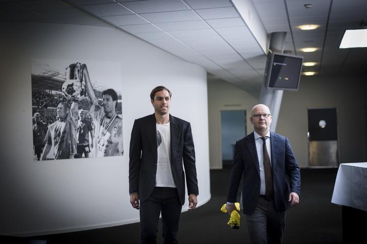 UDTAGET. I morgen er Johan Elmander for første gang i denne sæson med i Brøndbys trup. 
