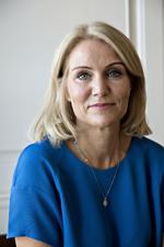 Statsminister Helle Thorning. 


