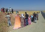 FLYGTNINGE. Kurdere, der tilhører den religiøse minoritet yazidierne, er i nordlige Irak blevet tvunget til at flygte over hals og hoved af jihadisterne fra Islamisk Stat. 