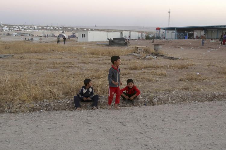FORDREVET. Titusindvis af irakere - særligt fra det religiøse mindretal yazidierne - er drevet på flugt af jihadisterne fra Islamisk Stat. 