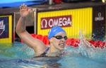 HATTRICK. Med en verdensrekord i 400 meter fri ved de amerikanske mesterskaber er Katie Ledecky nu den enerådende langdistancedronning i en alder af 17 år. 