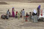 NØDHJÆLP. De mange flygtninge fra det religiøse mindretal yazidierne har forladt hus og hjem uden mad og drikke. De har derfor kraftigt brug for nødhjælp. 