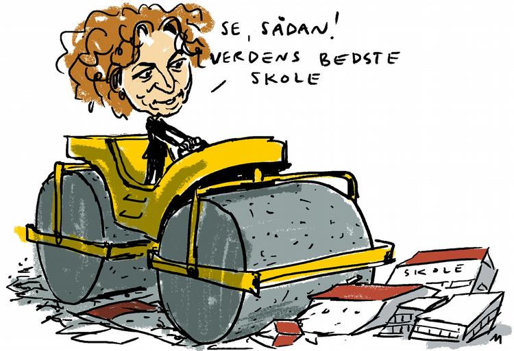 Tegning: Mette Dreyer 