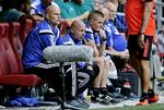 ULTILFREDS. Bagud 2-0 spillede alle bare for sig selv, mener Ståle Solbakken om FCK's indsats mod Hobro. 