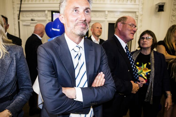 Profil. Morten Løkkegaard ved Venstres valgfest til EU-valget, hvor han mistede sin plads i parlamentet 