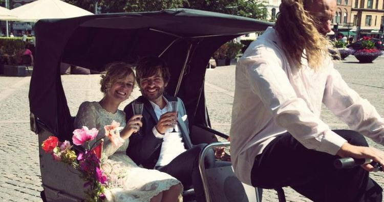 Køretur. Du behøver ikke at rejse til fjerne byer som Hanoi, Bangkok og Beijing for at køre i cykeltaxa - det kan også prøves på Frederiksberg. 