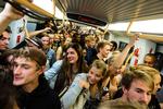 Togfest. Der kommer til at blive spillet elektronisk musik i metrotoget kl. 19 den 12. august. 