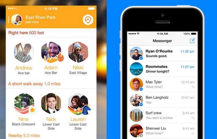 SEPARATION. En lang række tjenester som Facebook og Foursquare splitter nu deres apps op, så de bl.a. kan samle mere data ind om dig. 
