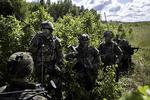 Oprustning. Danske soldater på øvelse i Litauen. Ifølge USA bør Danmark bruge flere midler på militæret. 