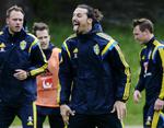 Slut? Den svenske fodboldstjerne Zlatan Ibrahimovic regner med at stille støvlerne på hylden om to år. 