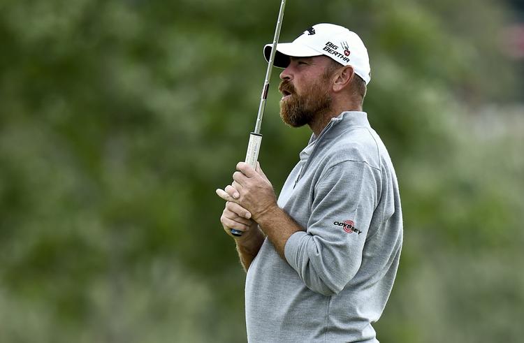Fører. En runde i 66 slag - fem under banens - har sendt den 43-årige golfstjerne i front. 