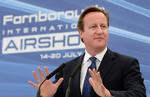 Britain Cameron Farnborough Airshow