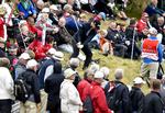 hole-in-one. Argentinske Estanislao Goya kom på førstedagen i Himmerland lidt på afveje på grund af vinden. Men fredag var der præcision i et af argentinerens slag. 