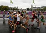 gadeløb. Maratonløbet ved EM blev løbet i Zürichs gader. 