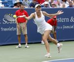 fremgang. Caroline Wozniacki manglede ikke meget, før det var blevet til sejr mod Serena Williams i semifinalen i Cincinnati. 