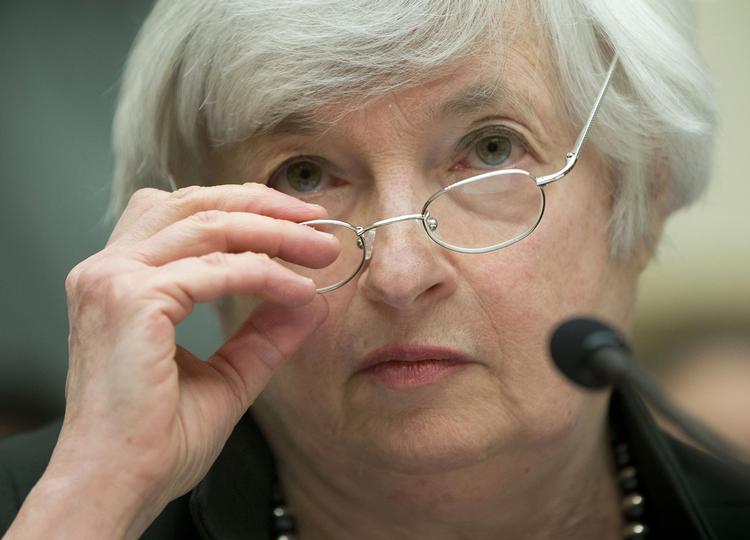 debutant. Janet Yellen tiltrådte som chef for USA's magtfulde centralbank, FED, ved årets begyndelse. Nu er det første gang, hun skal være vært for centralbankcheferne. 