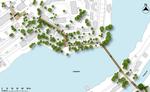 CYKELFORBINDELSE.  Cykelruten gennem Christiania vil benytte de eksisterende stier gennem fristaden. Ill.: Københavns Kommune 