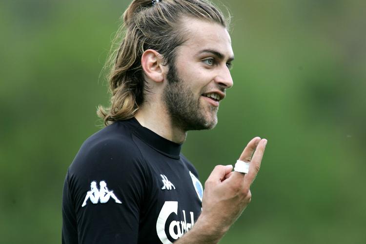 gentleman. Magne Hoseth har netop scoret det enlige mål i kampen mellem FCK og Randers, da nordmanden var på kontrakt hos københavnerne. 