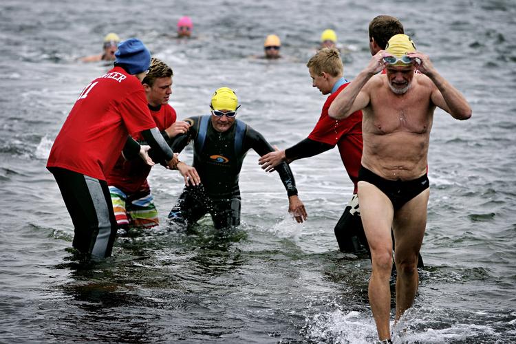 KAMPKLAR. Vær godt klædt på til 4:18:4 på Amager Strand. 