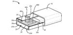patent. Apples patenansøgning til en ændring af det nuværende usb-stik. Som det fremgår, er stikket ens, uanset om det vender den ene eller den anden vej. I midten er der en tynd plastmembran, der skiller de to halvdele ad. (Tegning: Apple) 