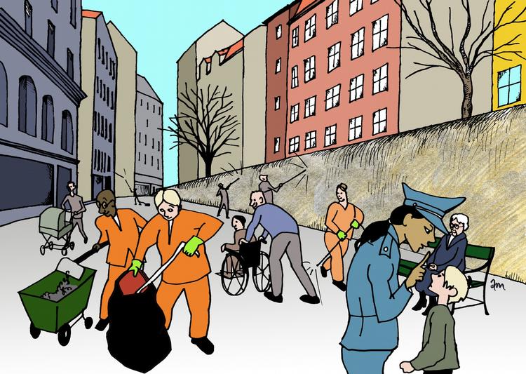 Tegning: Anne-Marie Steen Petersen 