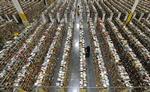 Amazon. Et af e-handel-gigantens varehuse. 