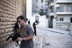 Syrien. Den amerikanske journalist James Foley, der blev henrettet af Islamisk Stat. Angiveligt var han del af den gruppe af gidsler, som USA forsøgte at befri. 