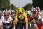 Cigarføring. Hvem der har den højeste cigarføring, finder vi ud af 14. september på den afsluttende Vuelta-etape.  Froome (i midten) er knap så stor favorit som Quintana (tv) og Rodriguez (th). 
