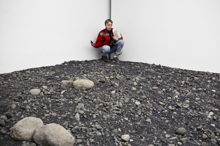 Luoisiana. Billedet viser en del af Olafur Eliassons aktuelle udstilling på Louisiana. 