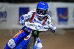 Horsens? Stjernen Nicki Pedersen nåede aldrig at vinde Vm-afdelingen i Parken. 