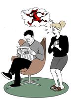 Tegning: Anne-Marie Steen Petersen 