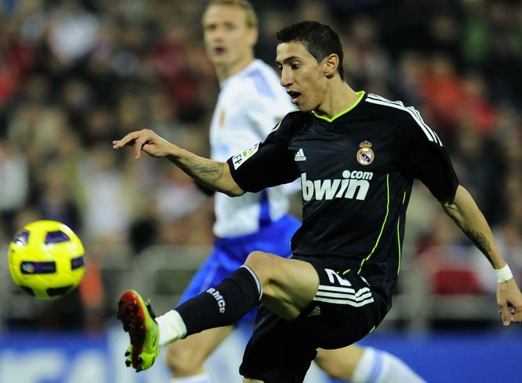 rekordtransfer. Angel Di Maria skal fremover terrorisere Premier League-klubbernes forsvar efter skiftet fra den spanske liga. 