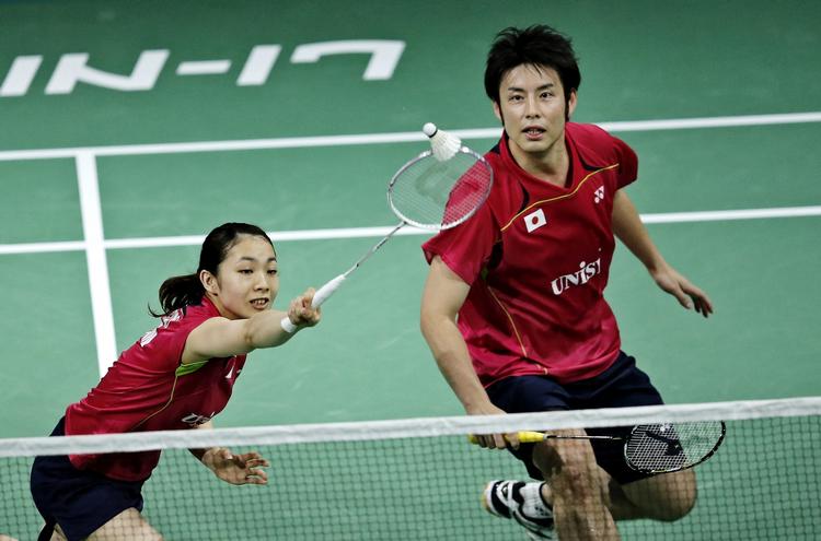VM. Ved det store mesterskab i Ballerup tabte de to japanere  Kenichi Hayakawa og Misaki Matsutomo til den danske duo Anders Kristiansen og Julie Houman. 