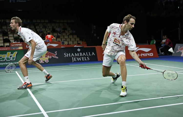 VIDERE. Trods en længere pause i VM-forberedelserne er Mathias Boe og Carsten Mogensen i glimrende form. 