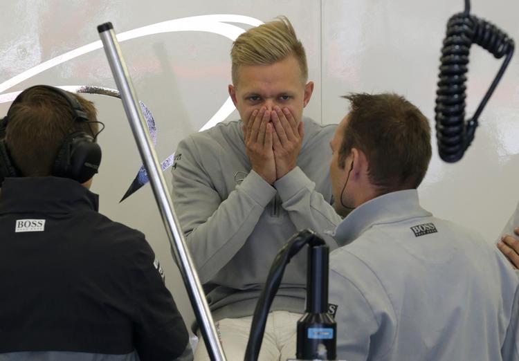 Magnussen. Starten til det belgiske grandprix går søndag kl. 14. 