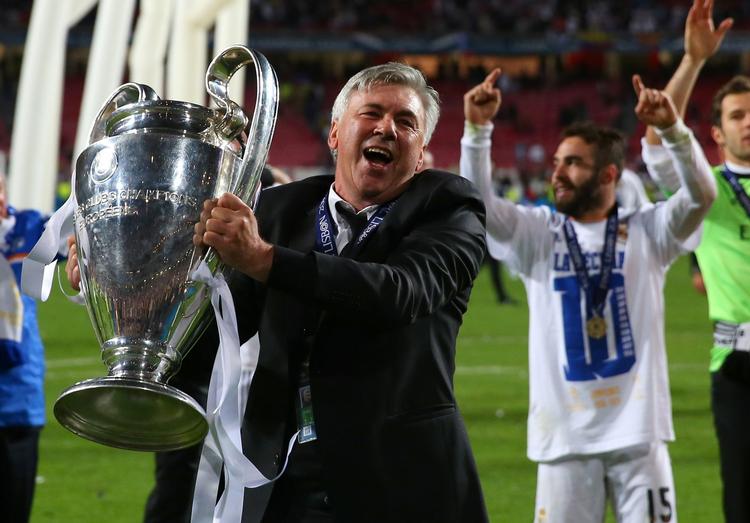 mestermager. Carlo Ancelotti førte Real Madrid frem til Champions League-triumf i 2014. 