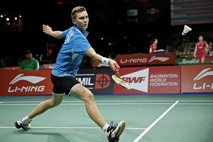 kvartfinale.  Viktor Axelsen spiller fredag kvartfinale mod Chou Tien Chen fra Taiwan. 
