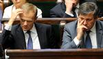 Tusk. Den polske ministerpræsident (tv, red.) er med i den absolutte finalerunde i kampen om at blive EU's næste præsident. Men intet er afgjort endnu. 