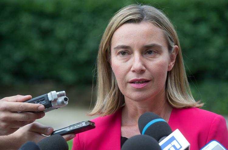KANDIDAT. De europæiske socialdemokrater peger på Federica Mogherini som den, der skal efterfølge Catherine Ashton som EU's øverste udenrigschef. 