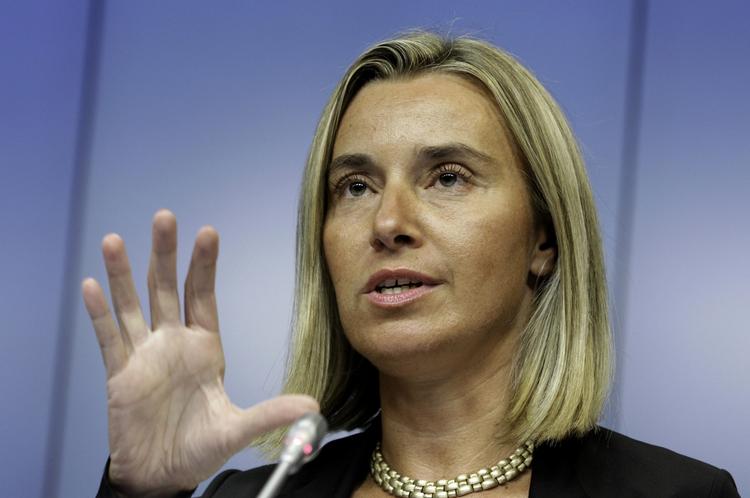 Diplomati. Den italienske udenrigsminister Federica Mogherini talte med pressen efter hendes udnævnelse som ny udenrigschef for EU. 