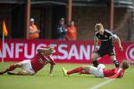 2-2. For fjerde udekamp i træk spillede sortklædte AaB uafgjort. 